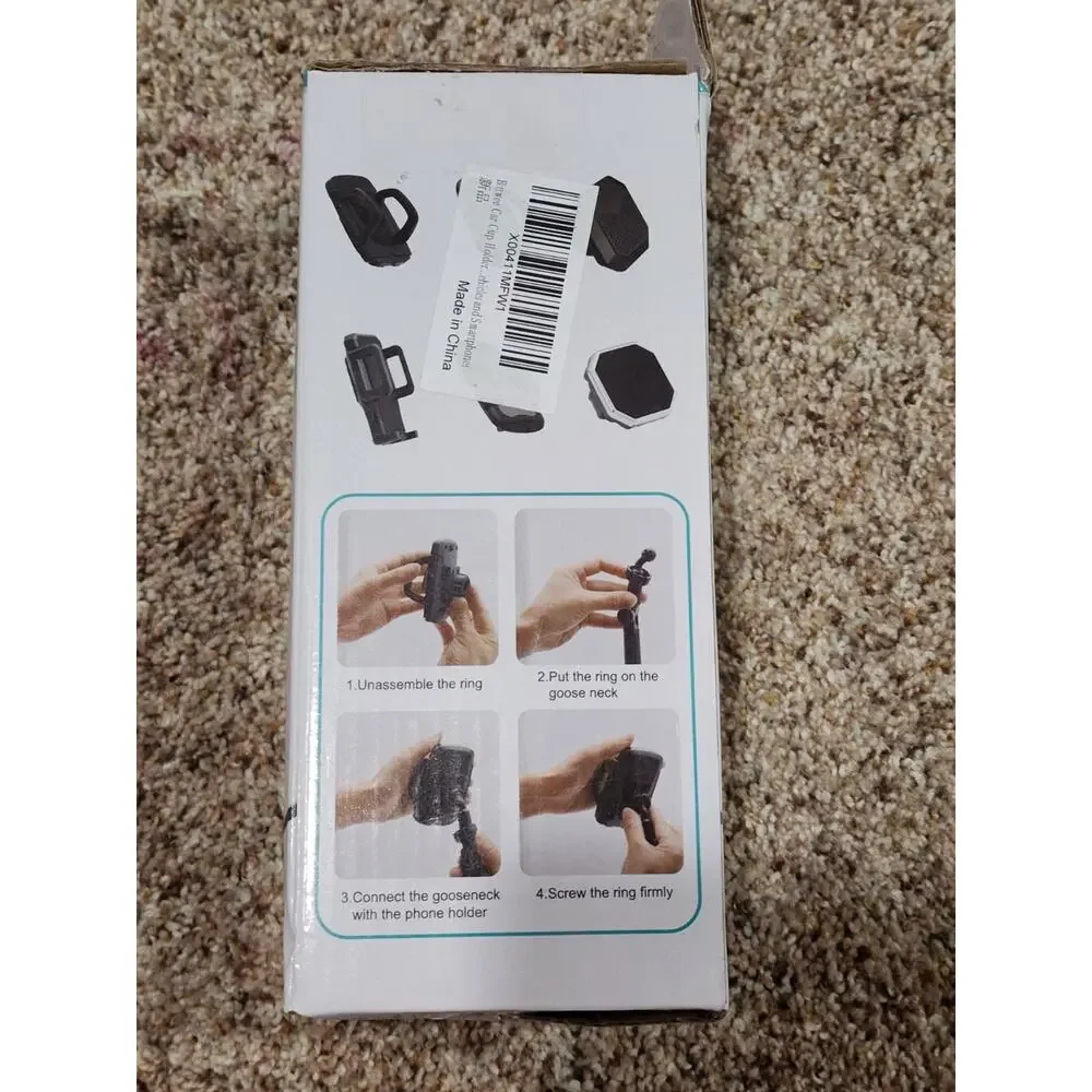 Car Cup Holder Phone Mount Will Hold Smartphone And Case New